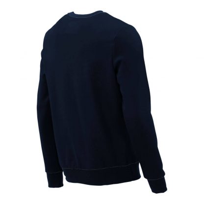 Pullover mit V-Ausschnitt_fairtrade_marineblau_DSE56I_rueck