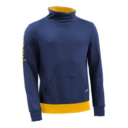 Pullover mit Schalkragen_fairtrade_blau_WFYQSQ_front