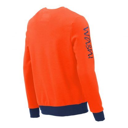 Pullover mit V-Ausschnitt_fairtrade_orange_LSS6ON_rueck