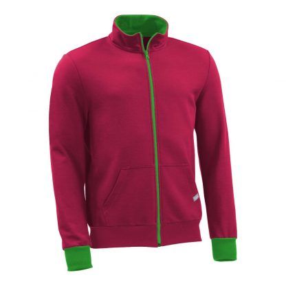 Sweatjacke_fairtrade_weinrot_PD1PQ1_front